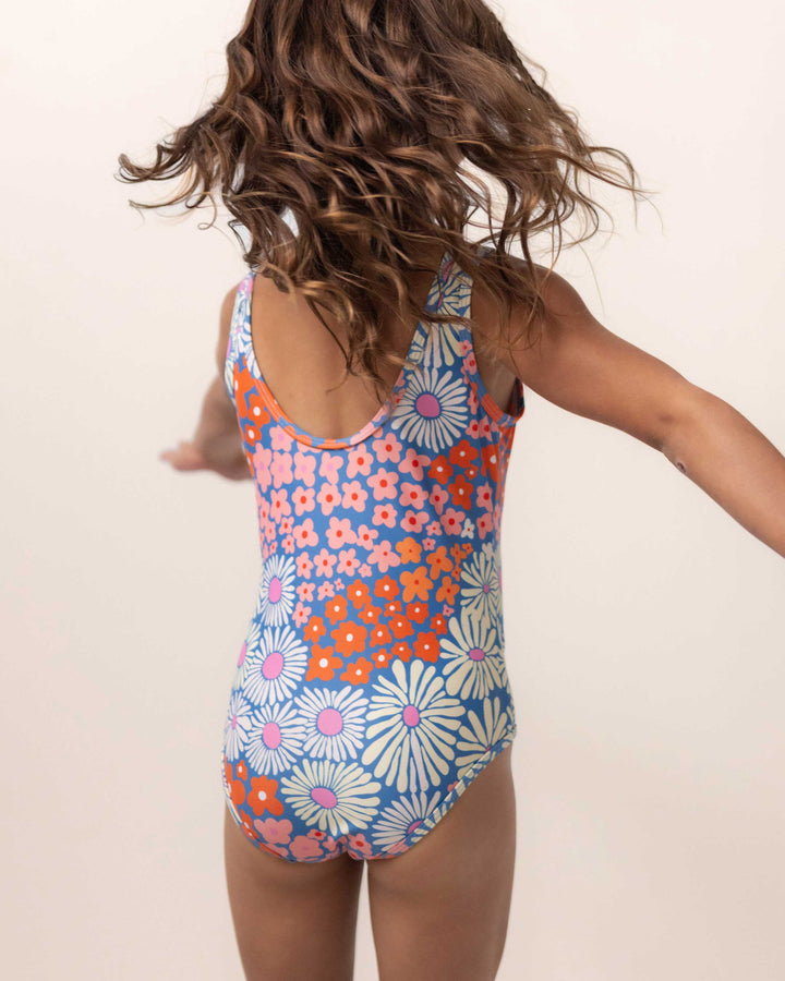 Floral Waves Mini One Piece