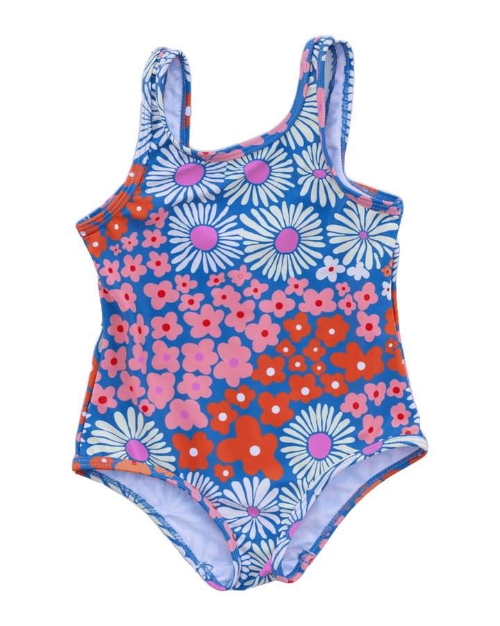 Floral Waves Mini One Piece