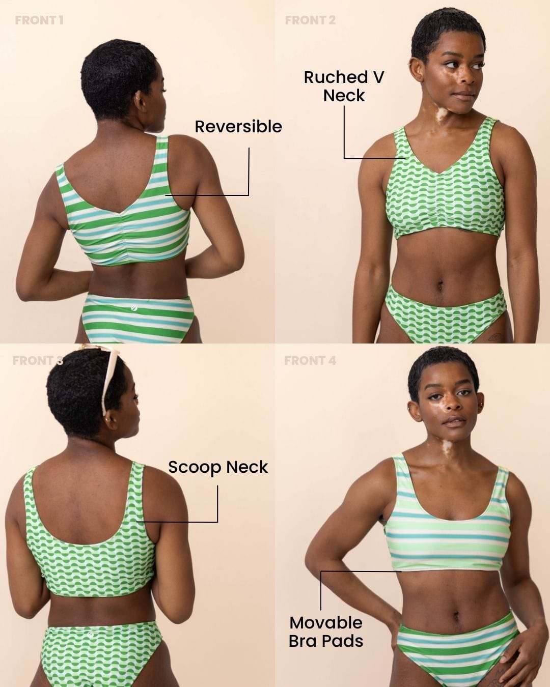 Verde 4-Way Reversible Bralette