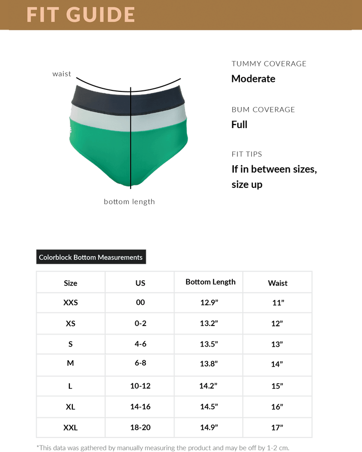 Lime Tree Colorblock Bottom