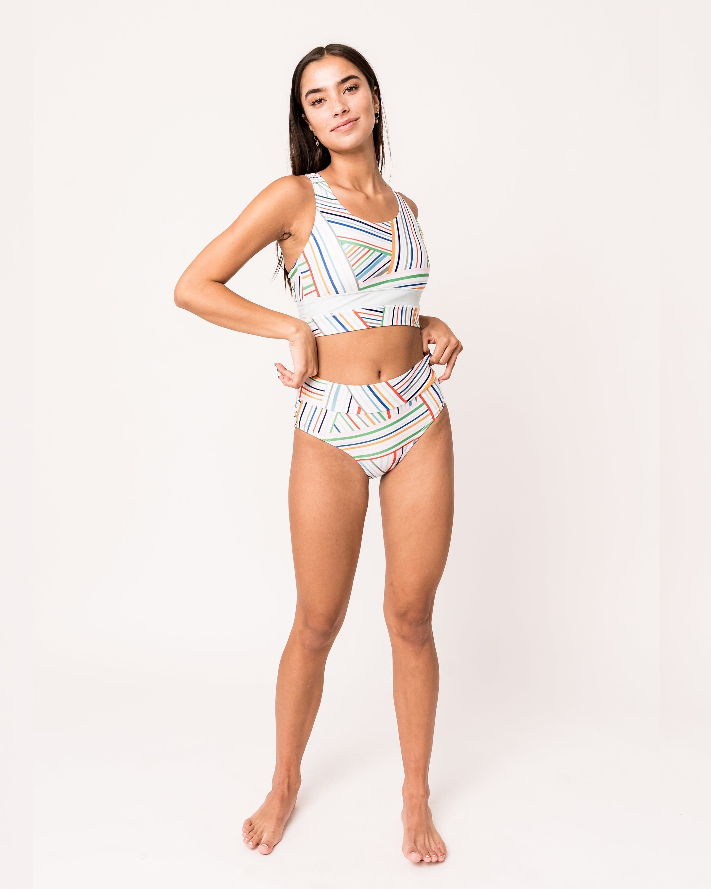 Zari Mid Rise Bottom – Nani Swimwear