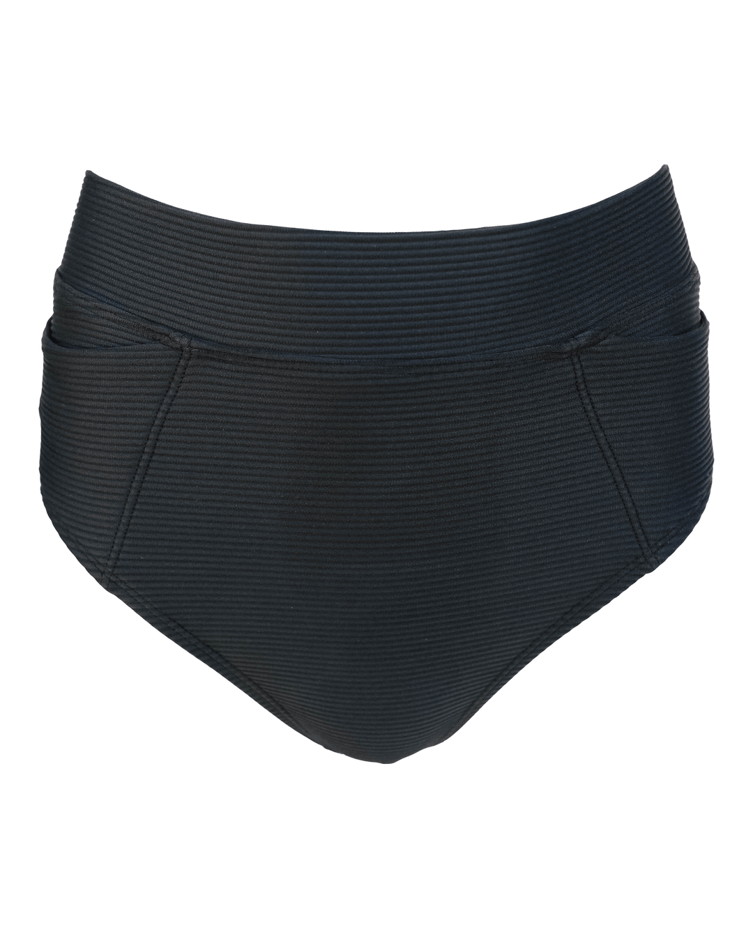 Pre-Order Textured Black Midrise Bottom