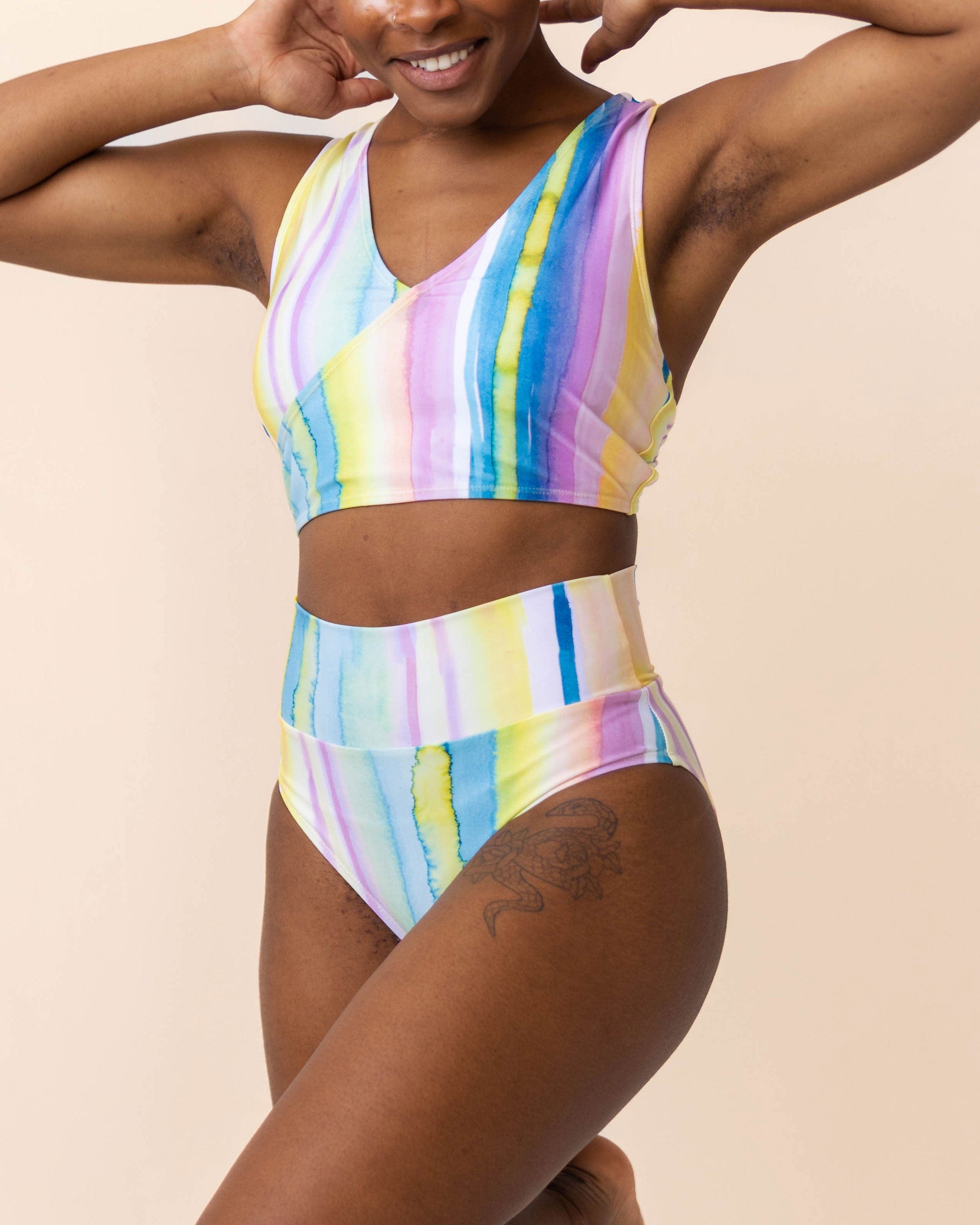 Verde 4-Way Reversible Bralette – Nani Swimwear