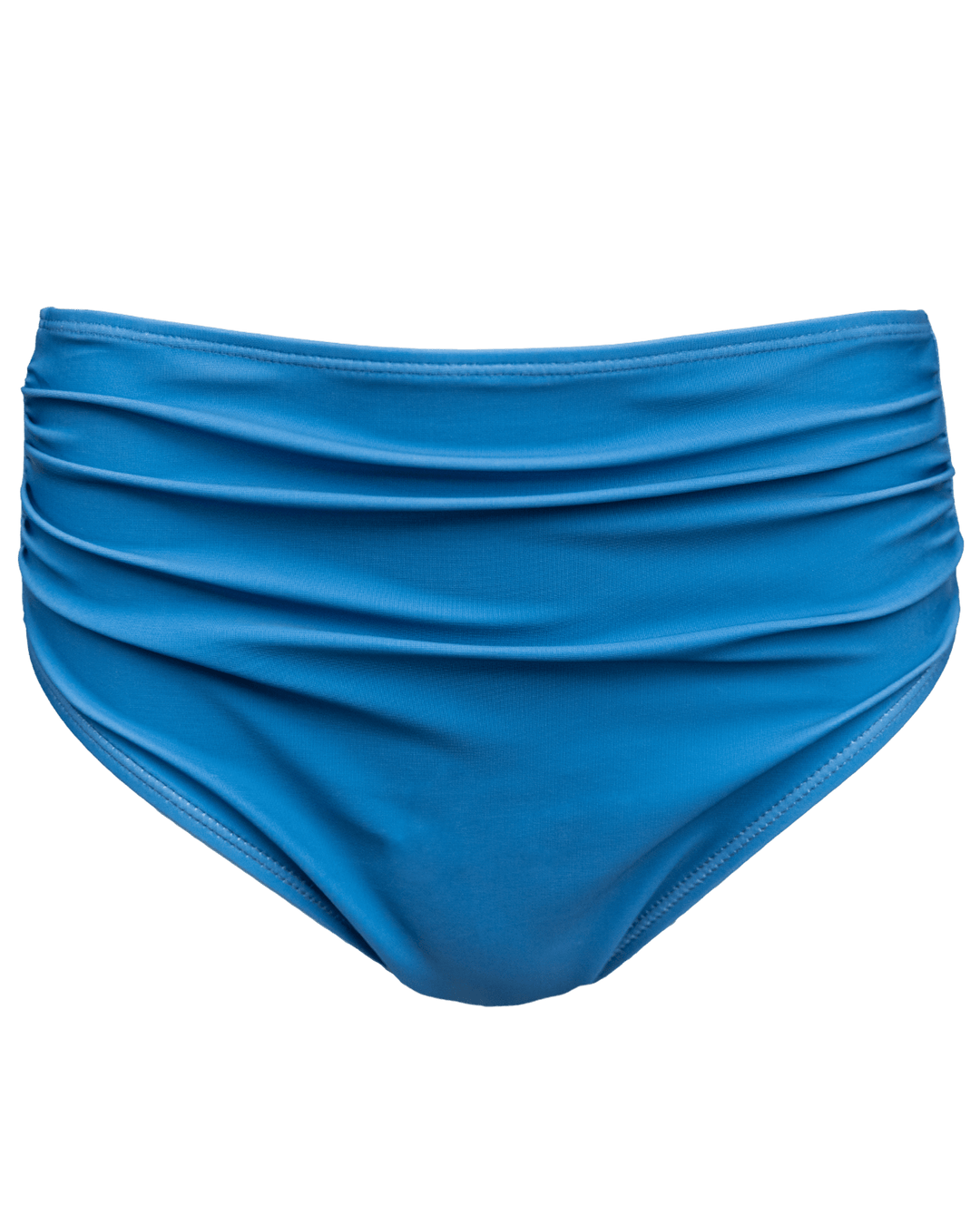 Bay Blue High Leg Ruched Bottom