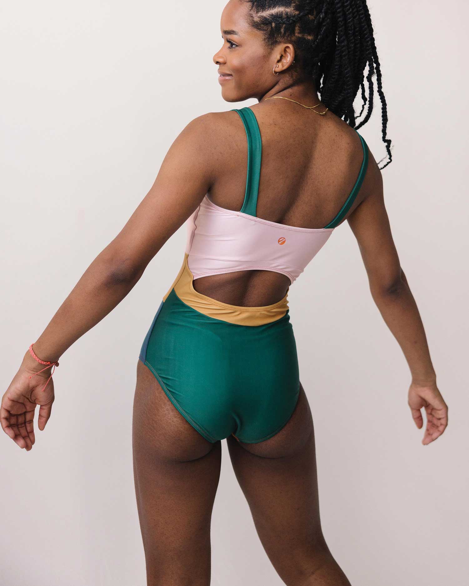 Nano: Two Piece Swimsuit - Printed & Wide Strap - UPF 50+ – CoCo & KaBri