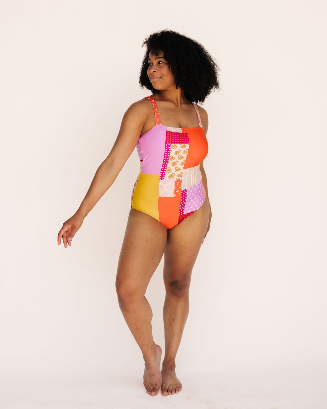 Summer Patchwork One Piece