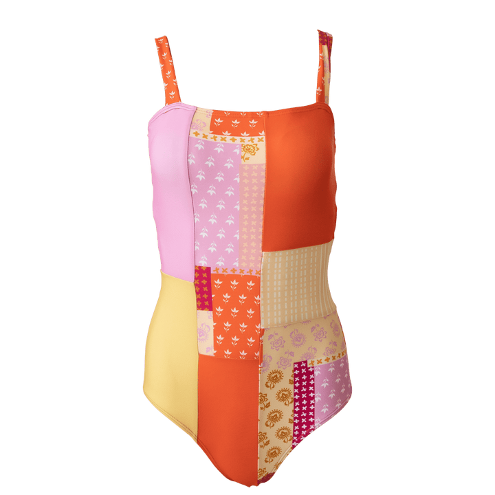 Summer Patchwork One Piece