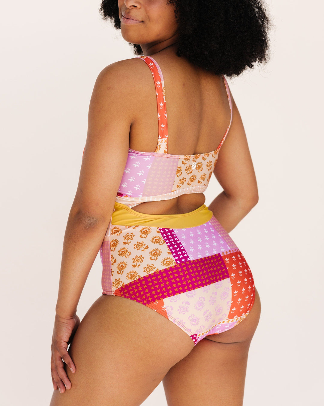 Summer Patchwork One Piece