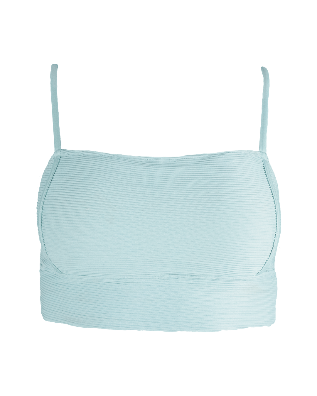 Textured Seafoam Surf Crop