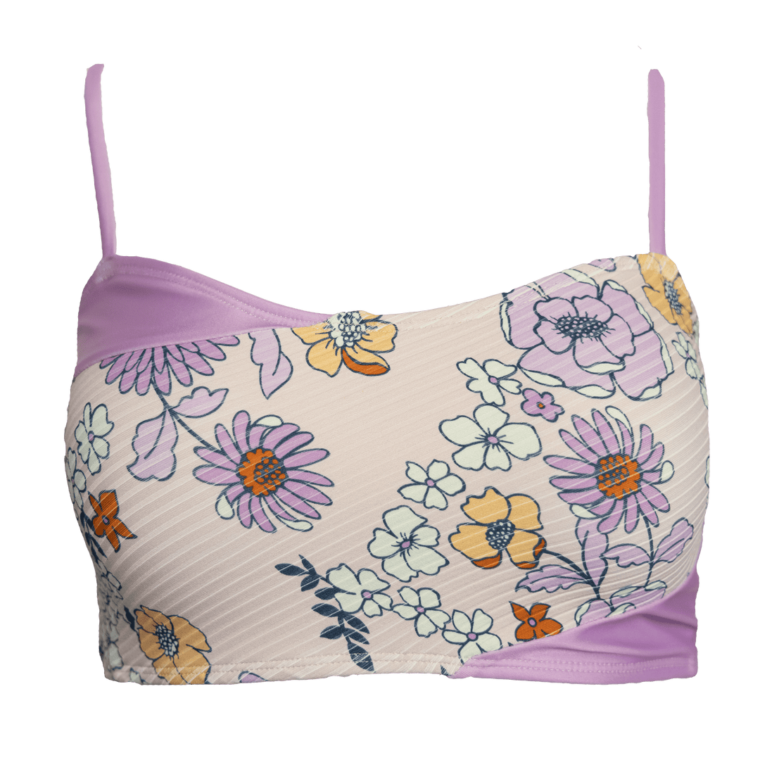 Lilac Beach Crossover Bralette