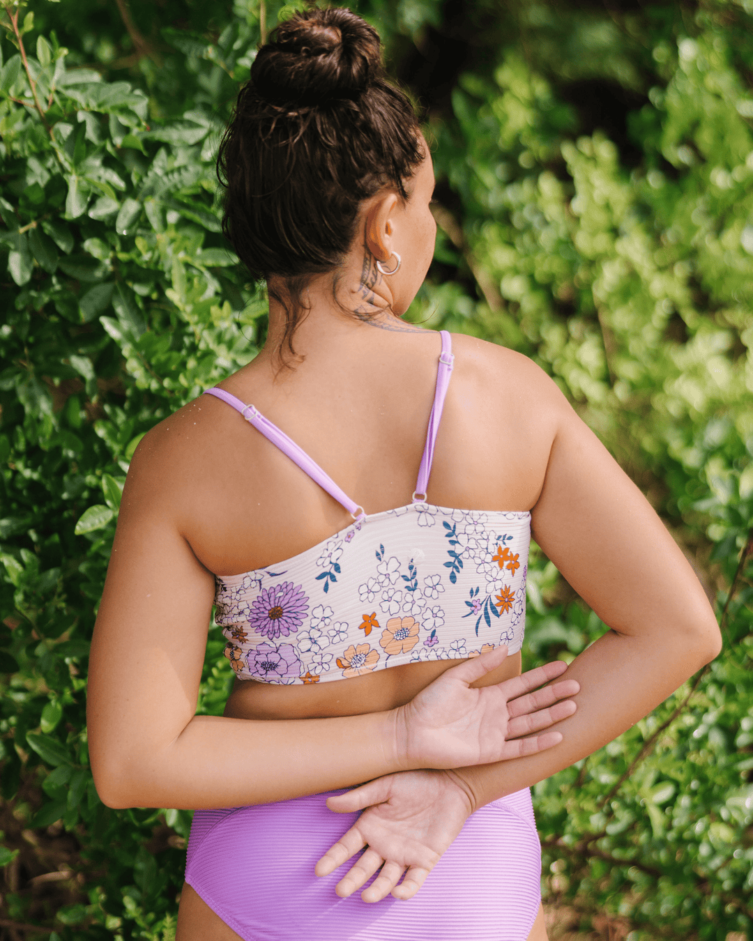 Lilac Beach Crossover Bralette